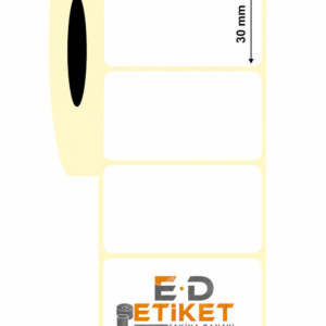 60mm x 30mm Termal Etiket