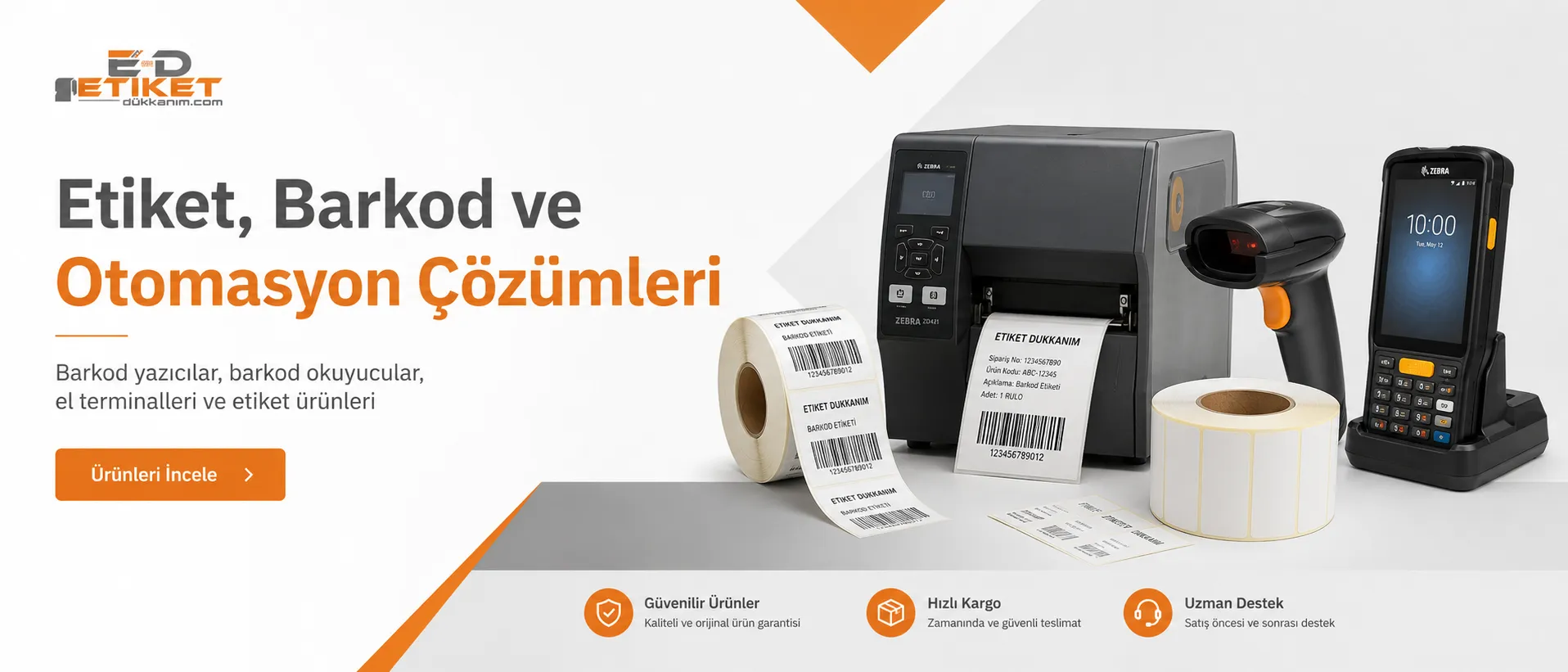 Etiket, barkod ve otomasyon çözümleri